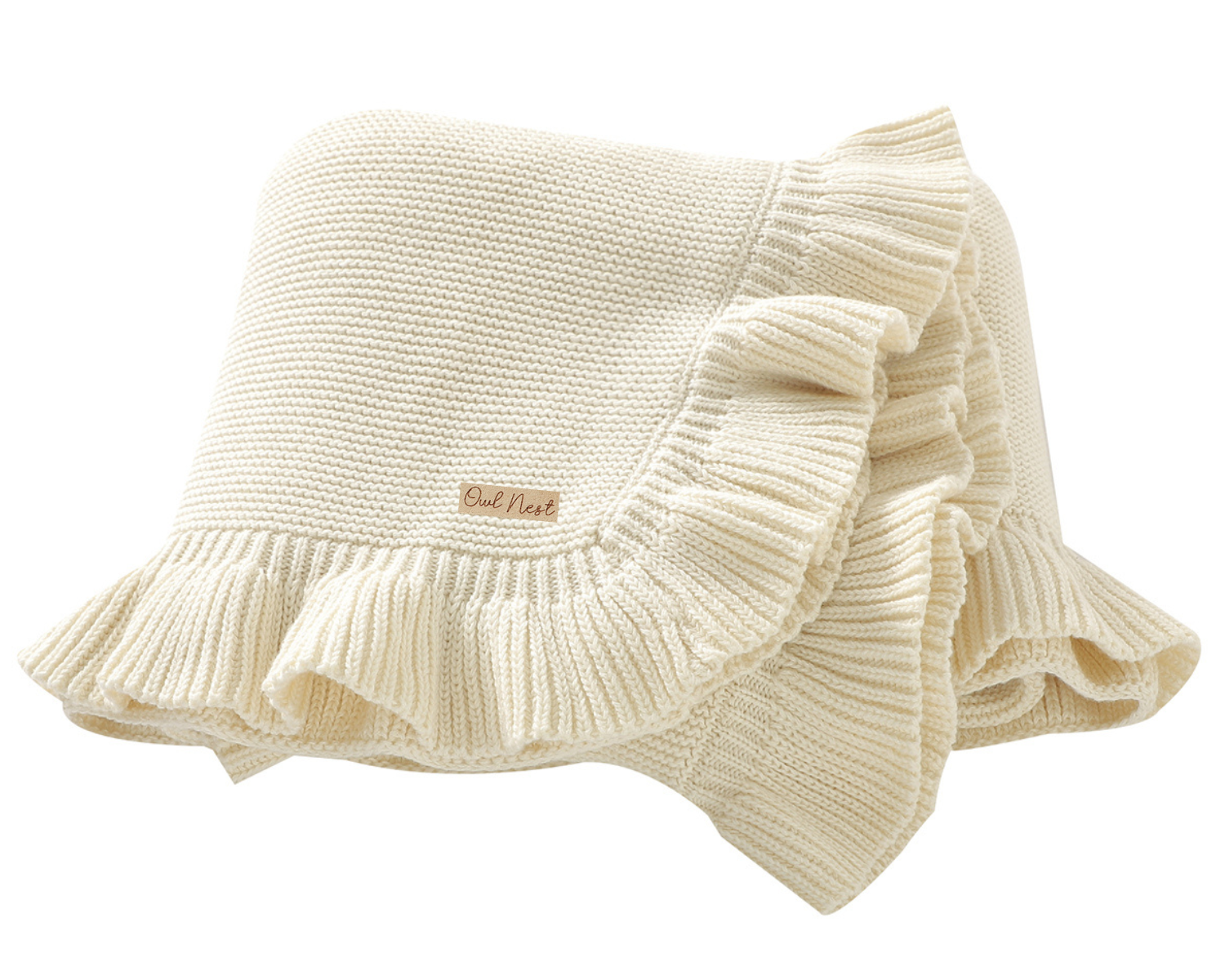 Beige shops baby blanket