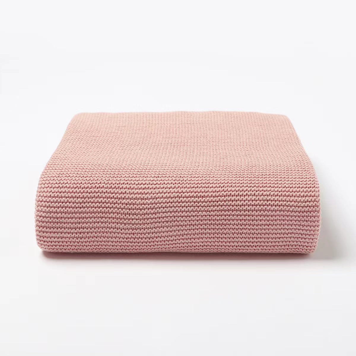 Pink knit Blanket