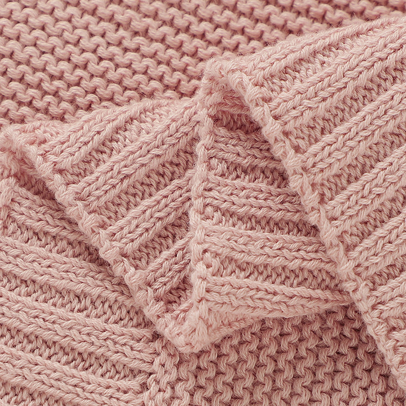 Pink Dotted Baby Blanket