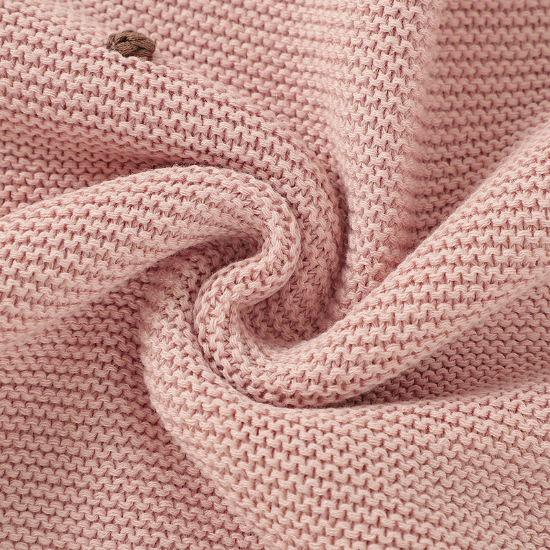 Pink Dotted Baby Blanket