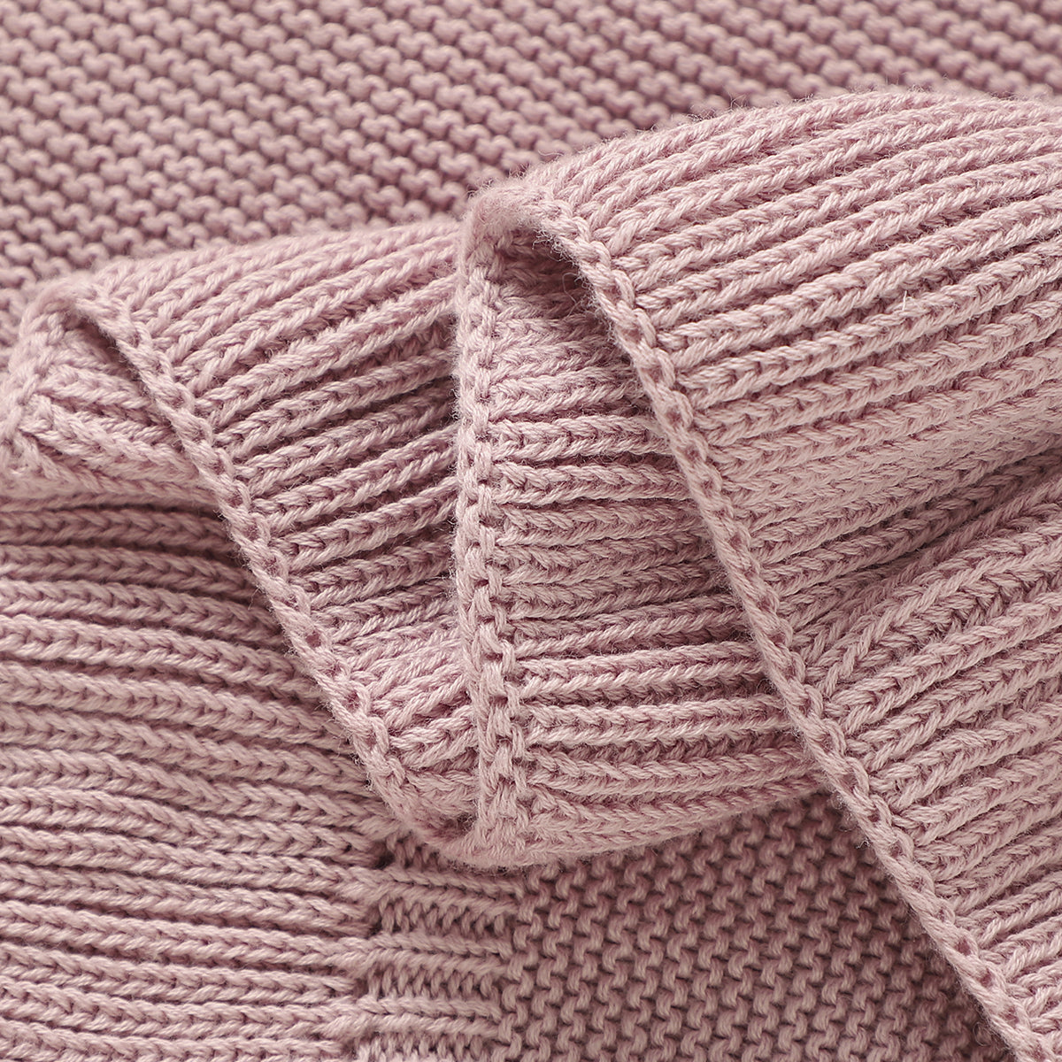 Pink Ruffled Baby Blanket